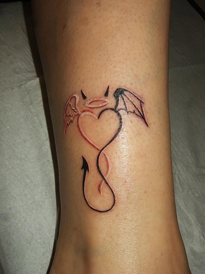 tatoo ange ou démon
