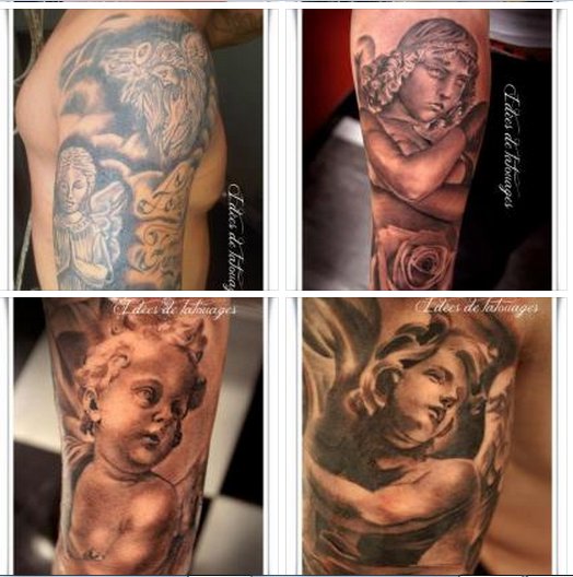 tatouage ange biblique