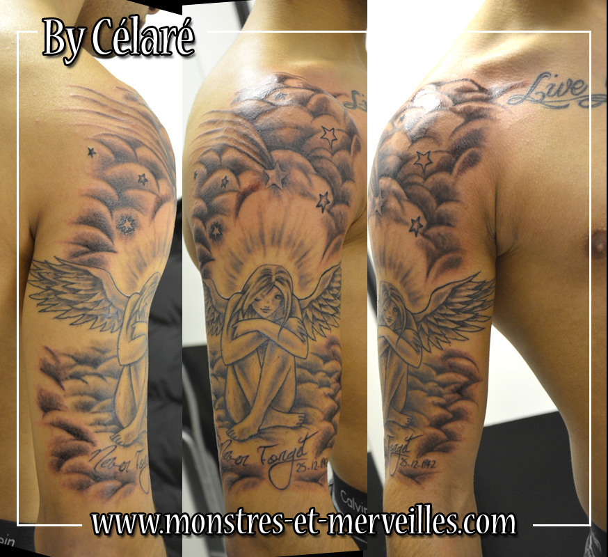 tatouage ange chicanos