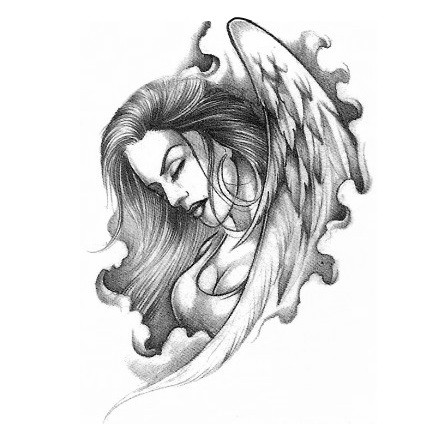 tatouage ange chicanos