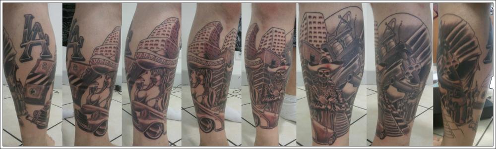 tatouage ange chicanos