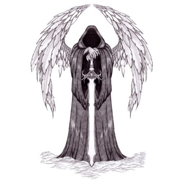 Tatouage ange de la mort