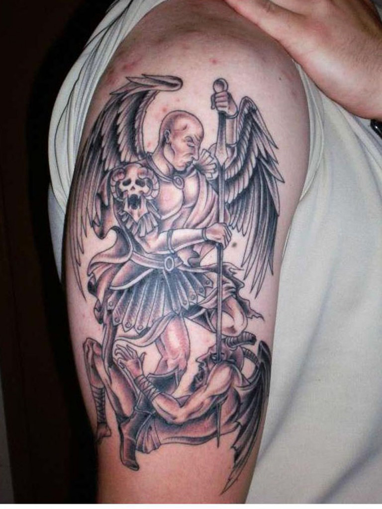 tatouage ange de la mort