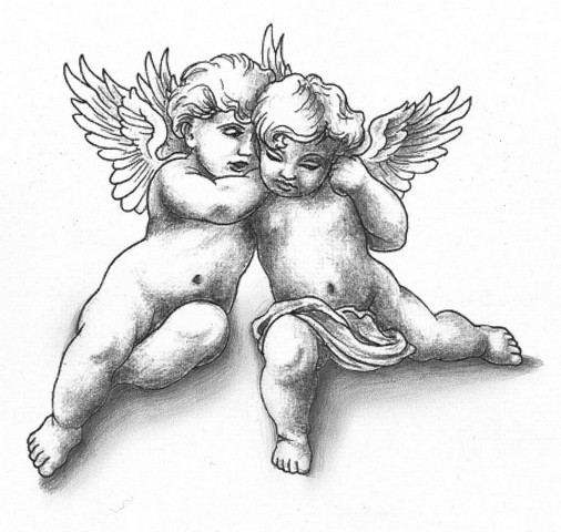 tatouage ange discret