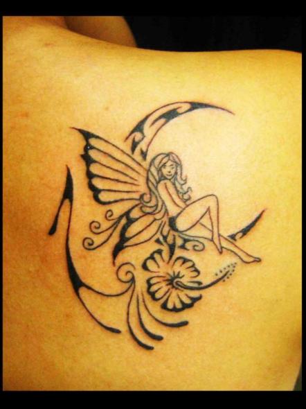 tatouage ange fee
