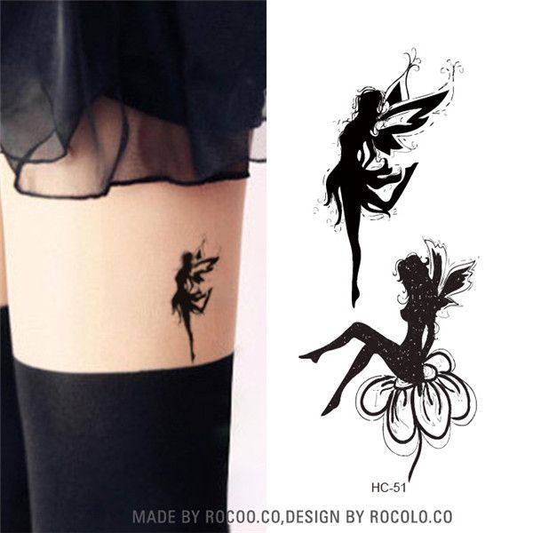 tatouage ange fee