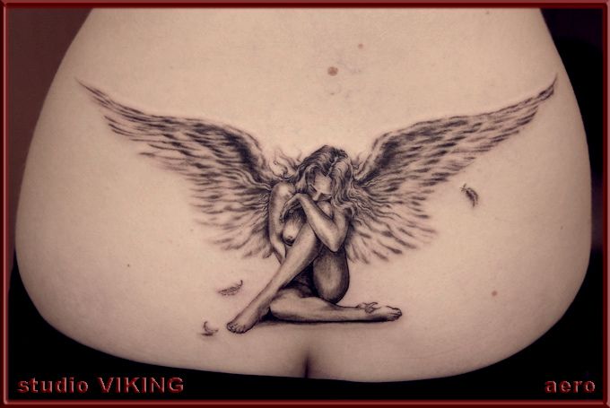 tatouage ange fée elfe