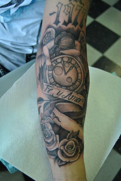 tatouage ange old school