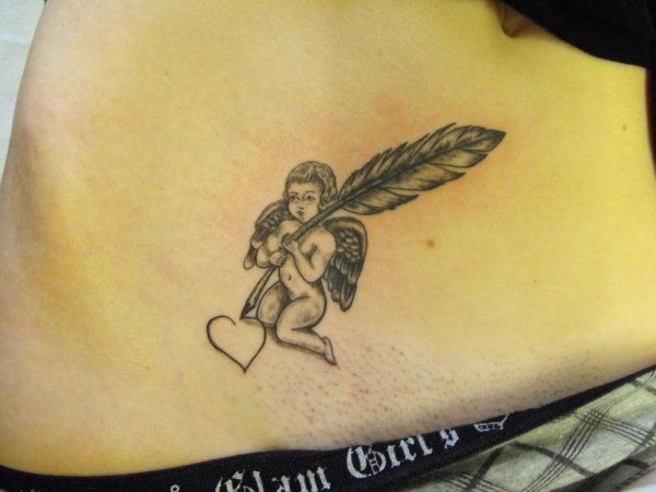 tatouage ange petit