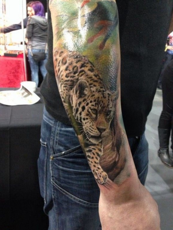 tatouage animaux bras