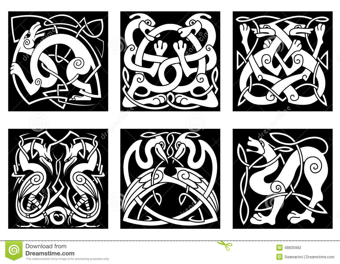tatouage animaux celtique