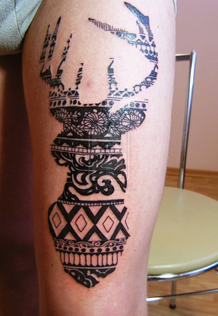 tatouage animaux celtique