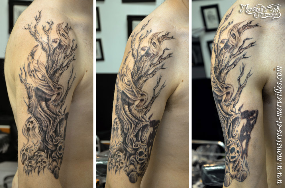 tatouage animaux fantastique