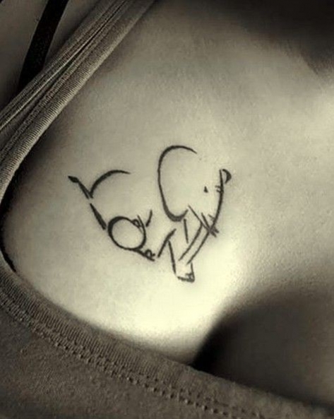 tatouage animaux femme