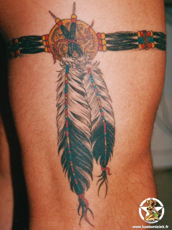 tatouage animaux indien