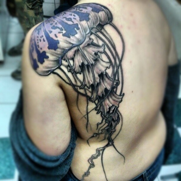 tatouage animaux marins