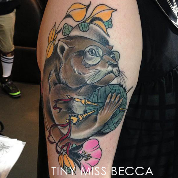 tatouage animaux old school