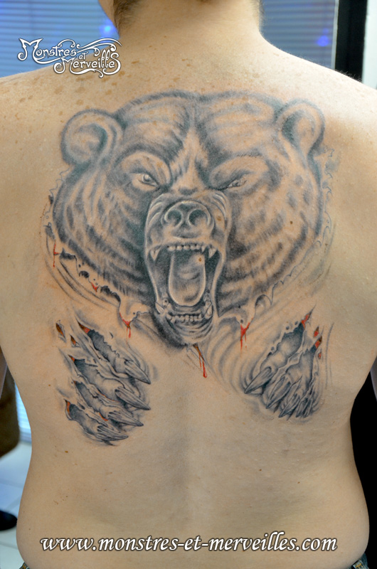 tatouage animaux ours