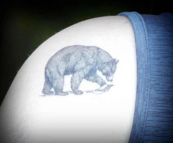 tatouage animaux ours
