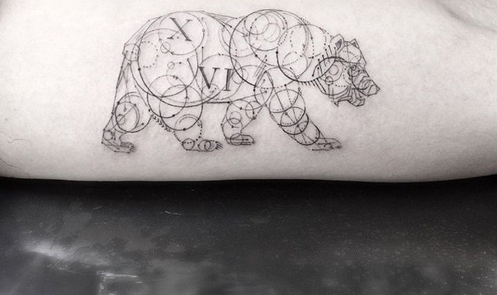 tatouage animaux ours