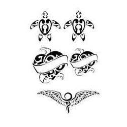tatouage animaux polynésien