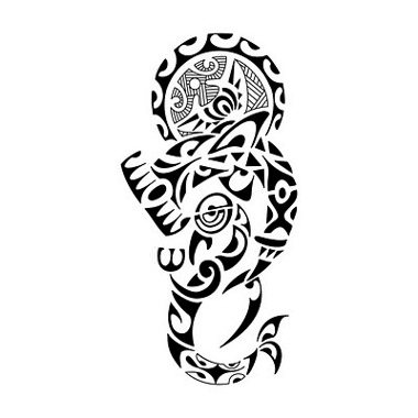 tatouage animaux polynésien