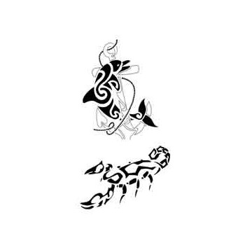 tatouage animaux polynésien