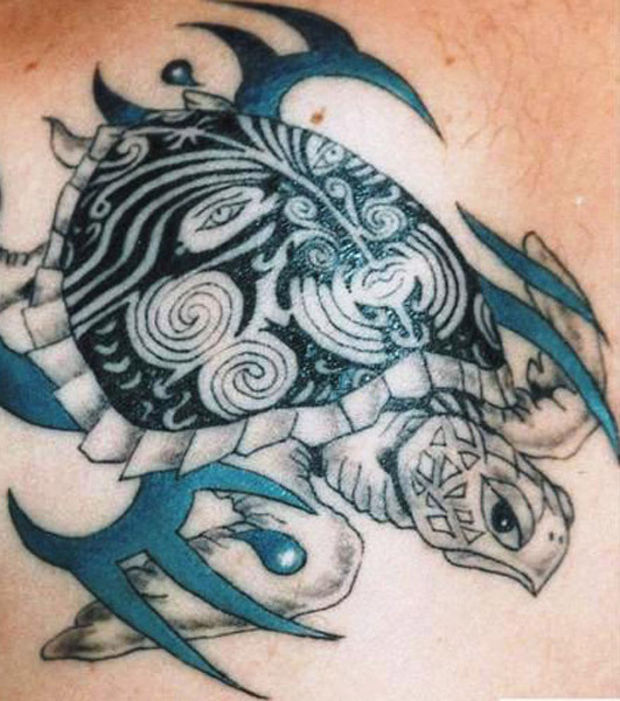 Tatouage animaux tortue