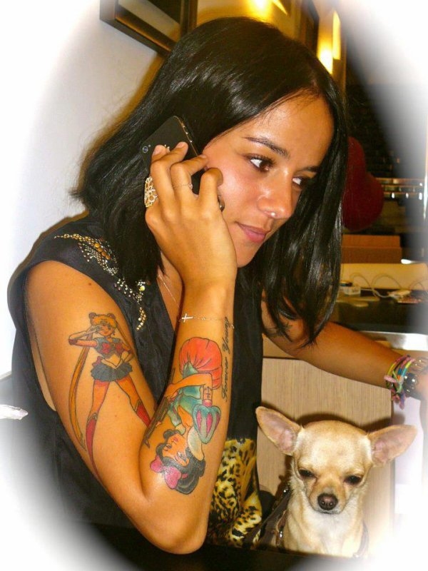 tatouage avant bras alizée