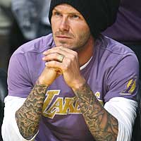 tatouage avant bras beckham