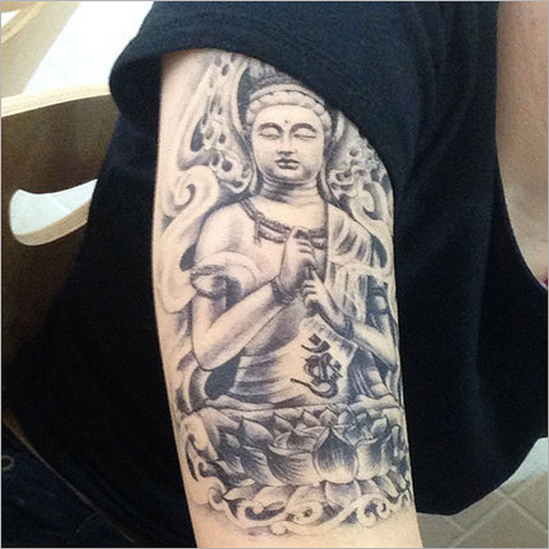 tatouage avant bras bouddha