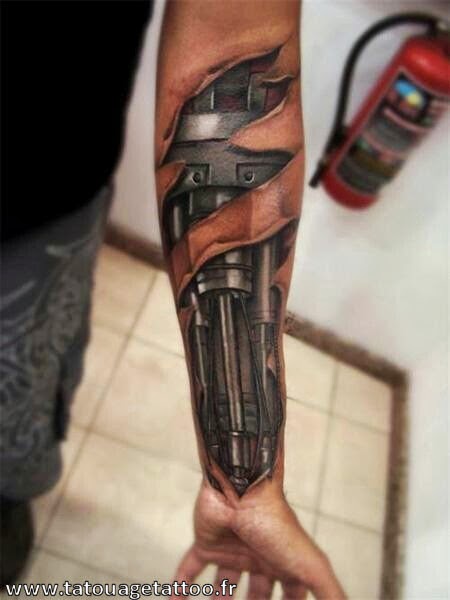 tatouage avant bras droit