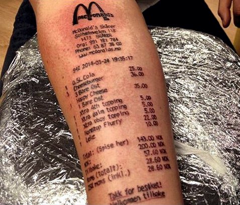 tatouage avant bras droit