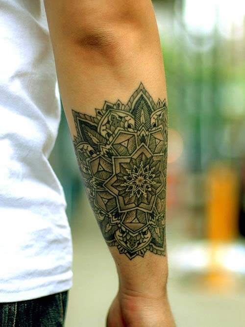 tatouage avant bras homme bracelet