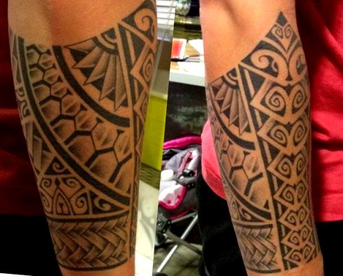 tatouage avant bras homme celtique