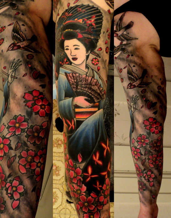 tatouage avant bras japonais