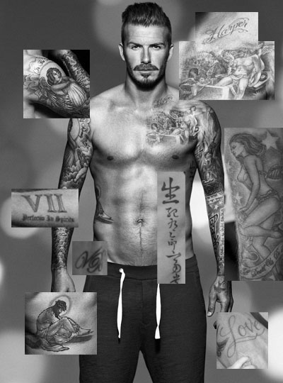 tatouage avant bras joueur foot