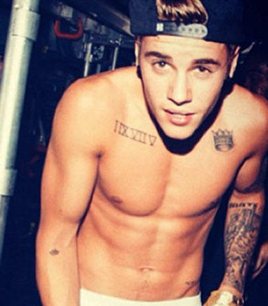 tatouage avant bras justin bieber