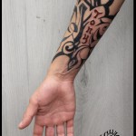 tatouage avant bras kanji