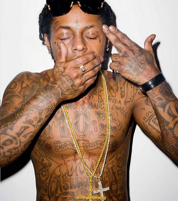 tatouage avant bras lil wayne