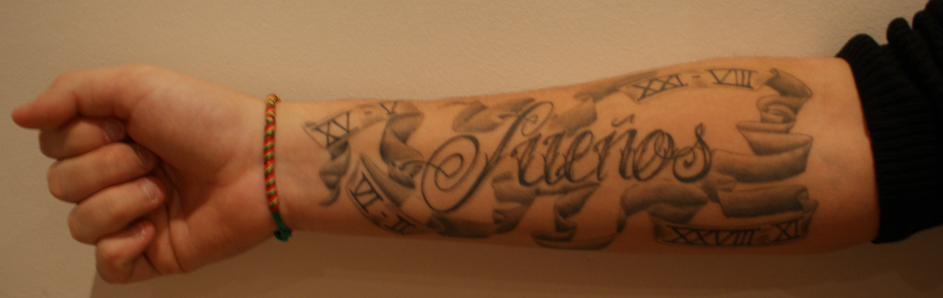 tatouage avant bras maman