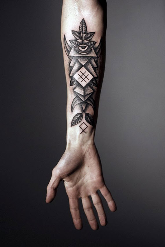 tatouage avant bras musique