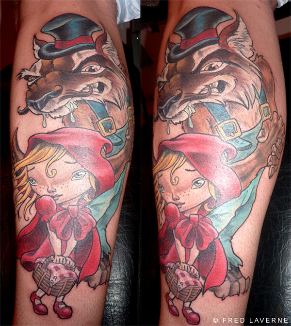 Tatouage avant bras new school