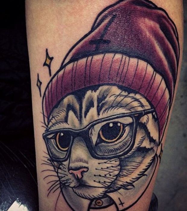 tatouage avant bras new school
