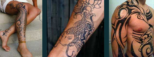 tatouage avant bras non permanent