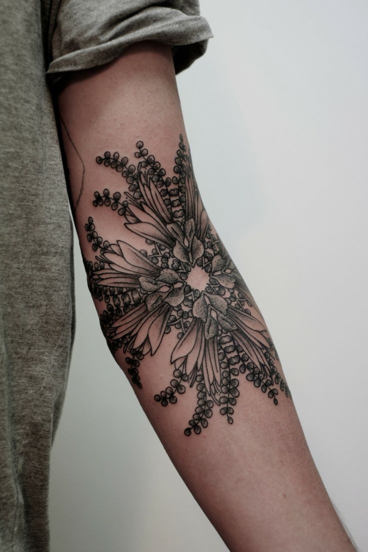 tatouage avant bras océane