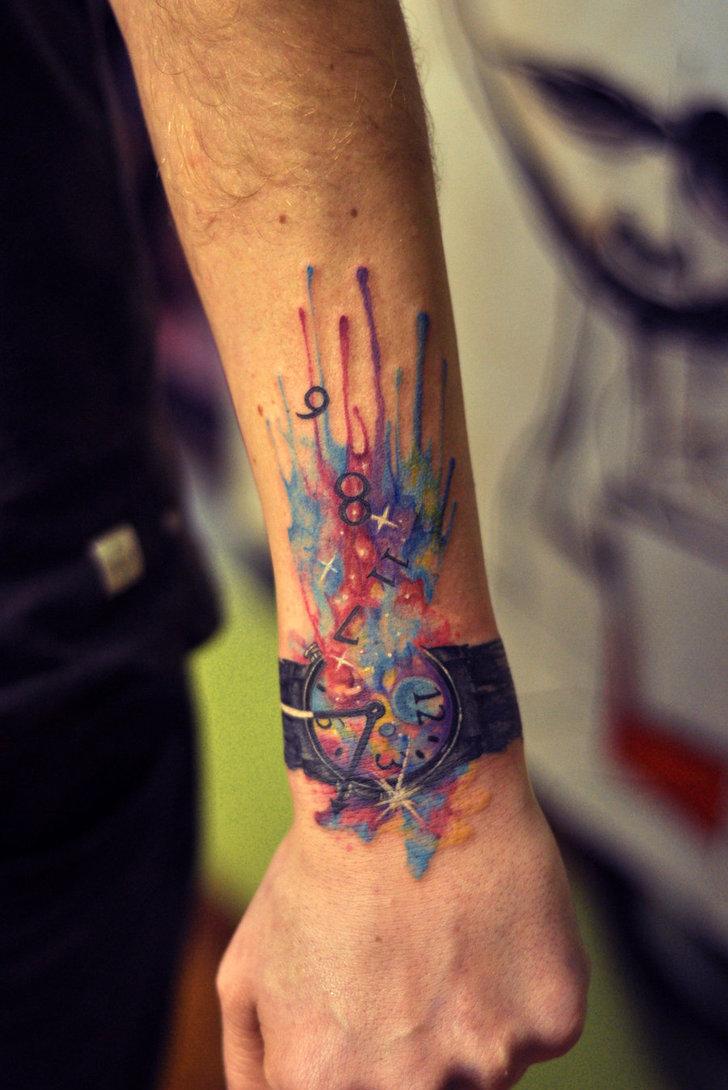 tatouage avant bras oiseau