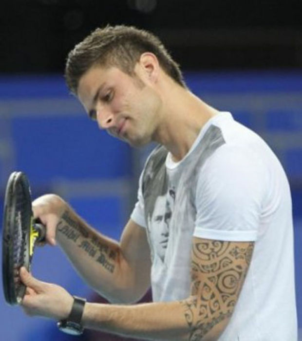 tatouage avant bras olivier giroud