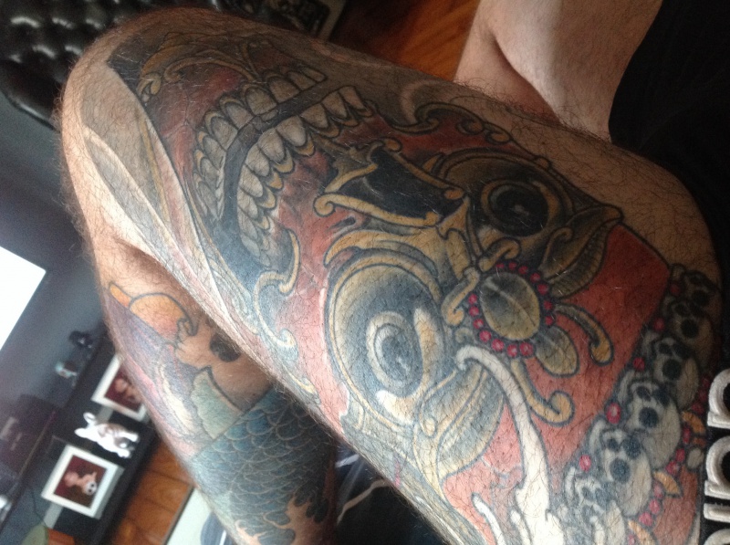 tatouage avant bras poilu