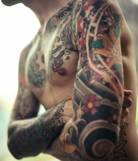 tatouage avant bras pompier